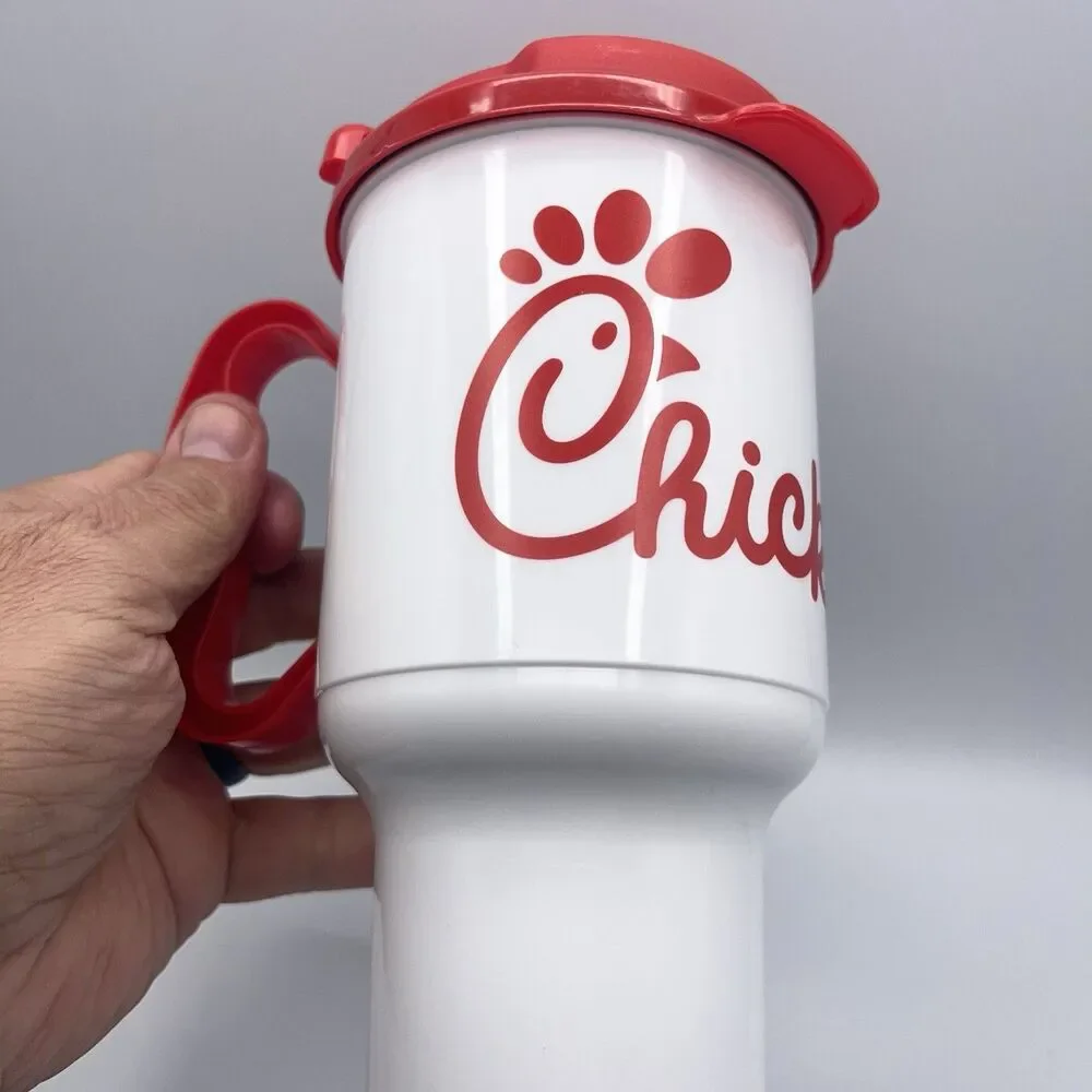 Chick-fil-A 20oz Insulated Thermo Plastic Travel Mug Cup